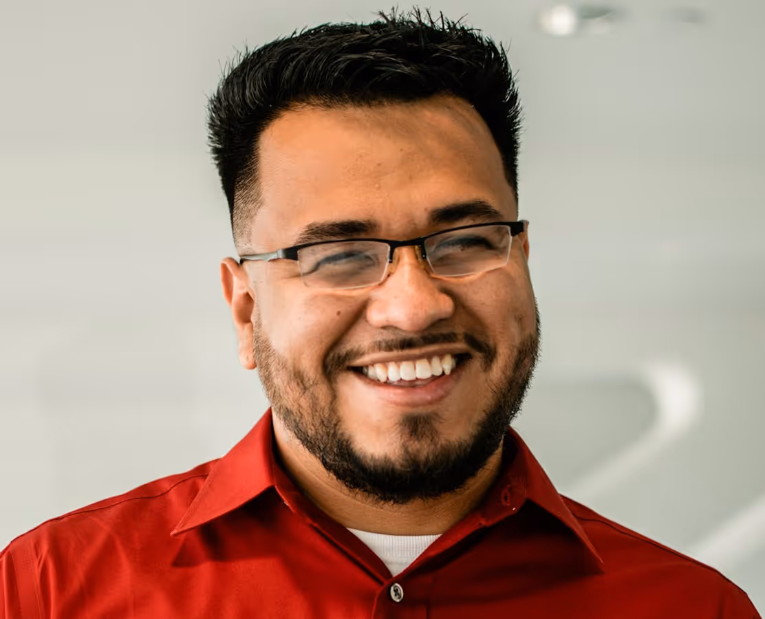 Website client testimonial portrait