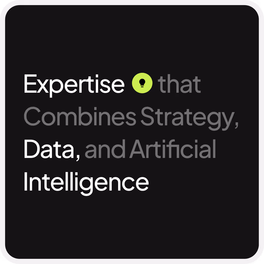 Website strategy card in the Xiphon hero animation